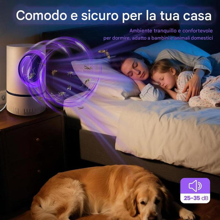 Trappola per insetti con luce UV