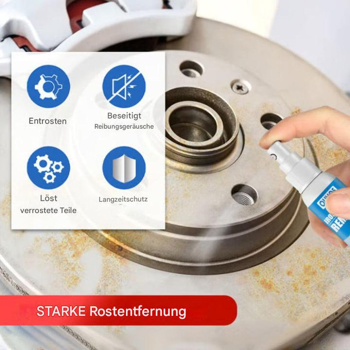 Efficace rimozione della ruggine