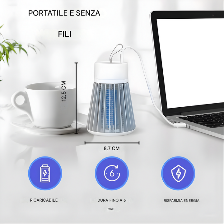 Trampa para mosquitos y mosquitas