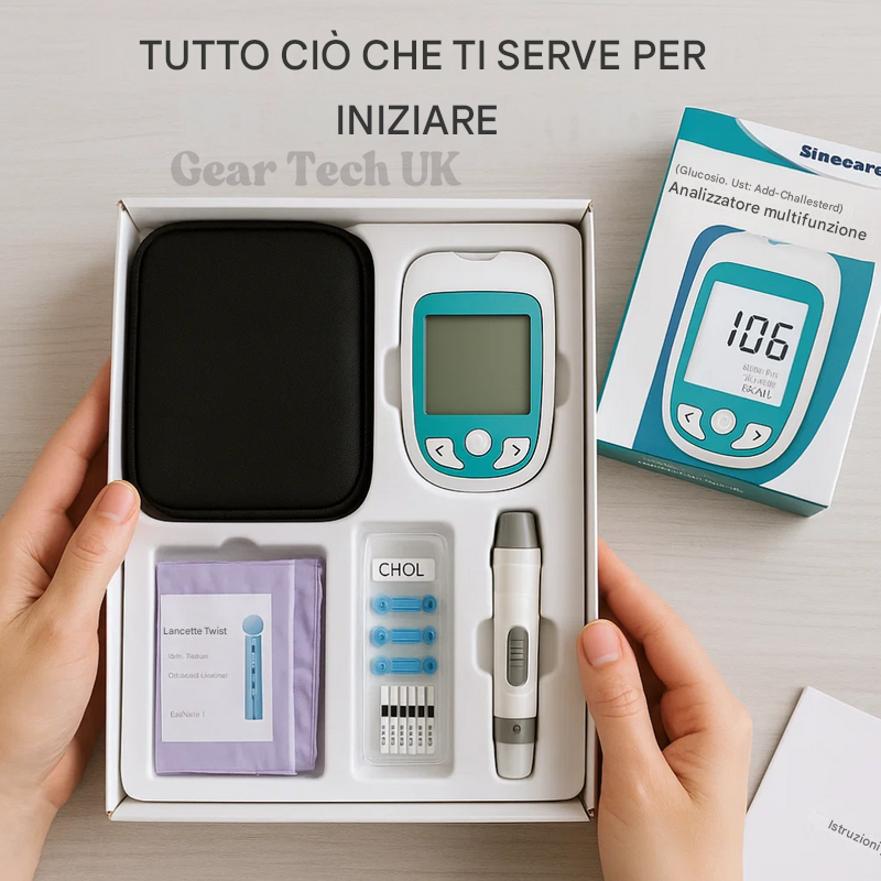 Kit di analisi multifunzionale per test domestici
