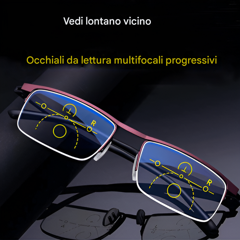 Occhiali da sole progressivi intelligenti