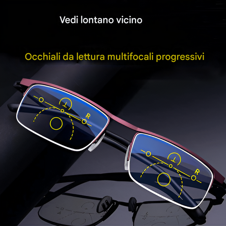Occhiali da sole progressivi intelligenti