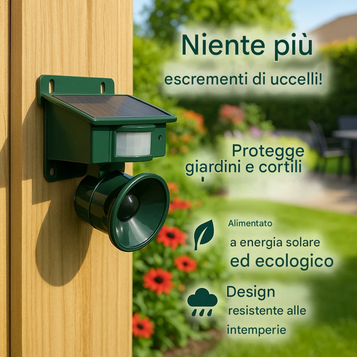Repellente e spaventapasseri con sensore di movimento di alta qualità