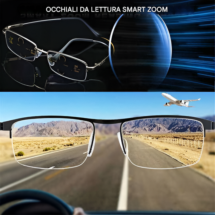 Occhiali da sole progressivi intelligenti