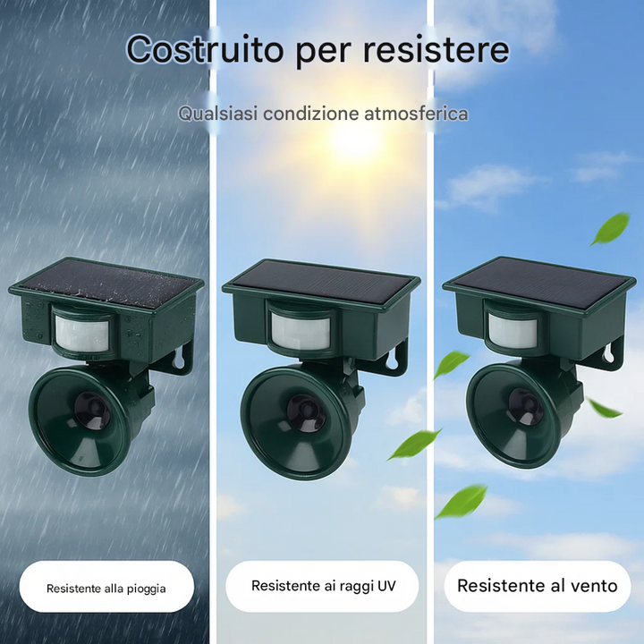 Repellente e spaventapasseri con sensore di movimento di alta qualità