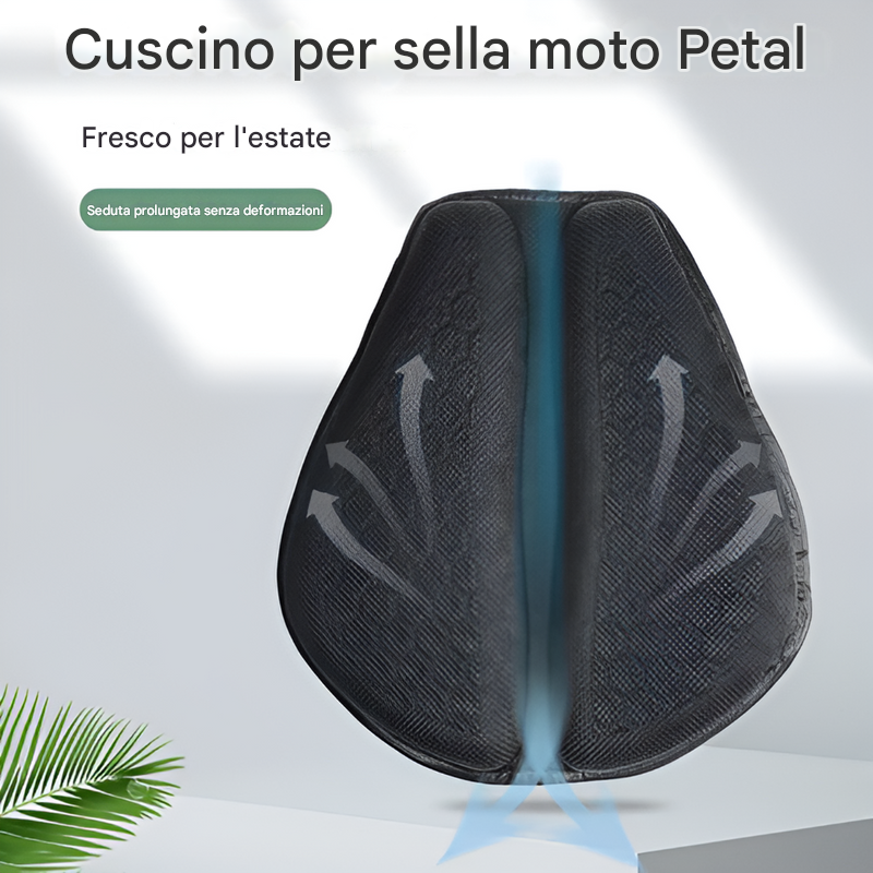 Cuscino in gel per sella da moto per viaggi a lunga distanza