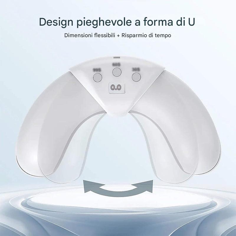 Dispositivo laser per la rimozione dei funghi alle unghie
