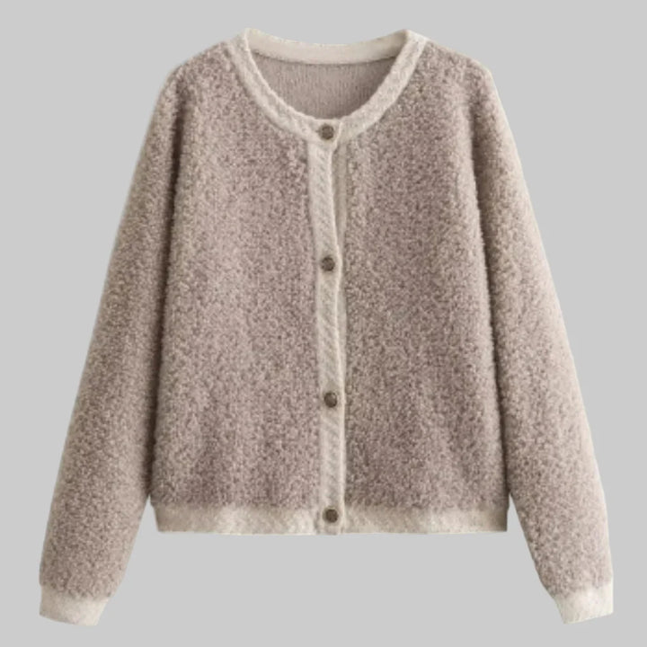 Cardigan con bottoni da donna