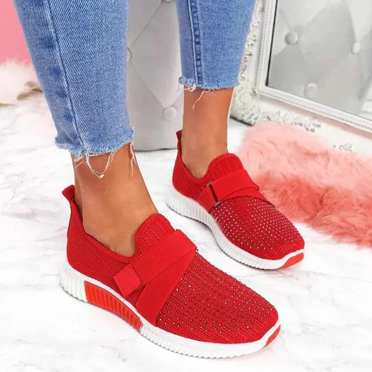 Ballerine eleganti da donna con cinturino a T