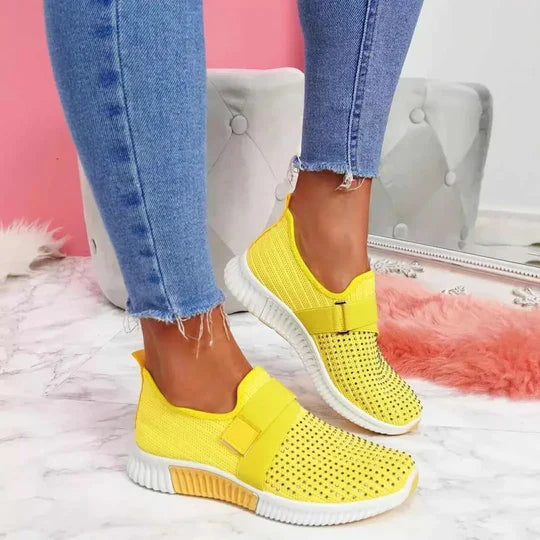 Ballerine eleganti da donna con cinturino a T