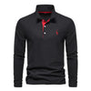Polo a maniche lunghe da uomo