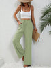 Pantaloni estivi da donna con gamba dritta