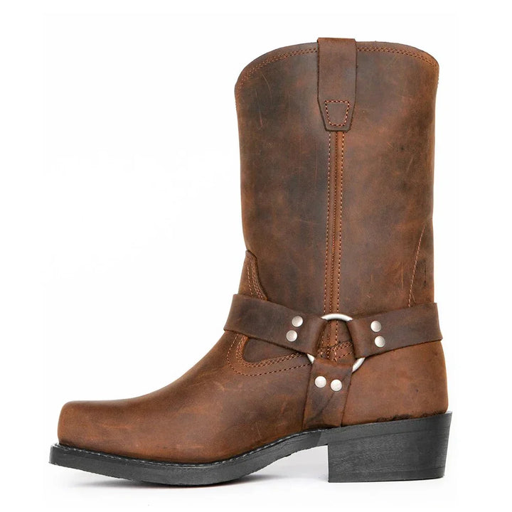 Stivali da cowboy alla moda per uomo e impermeabili
